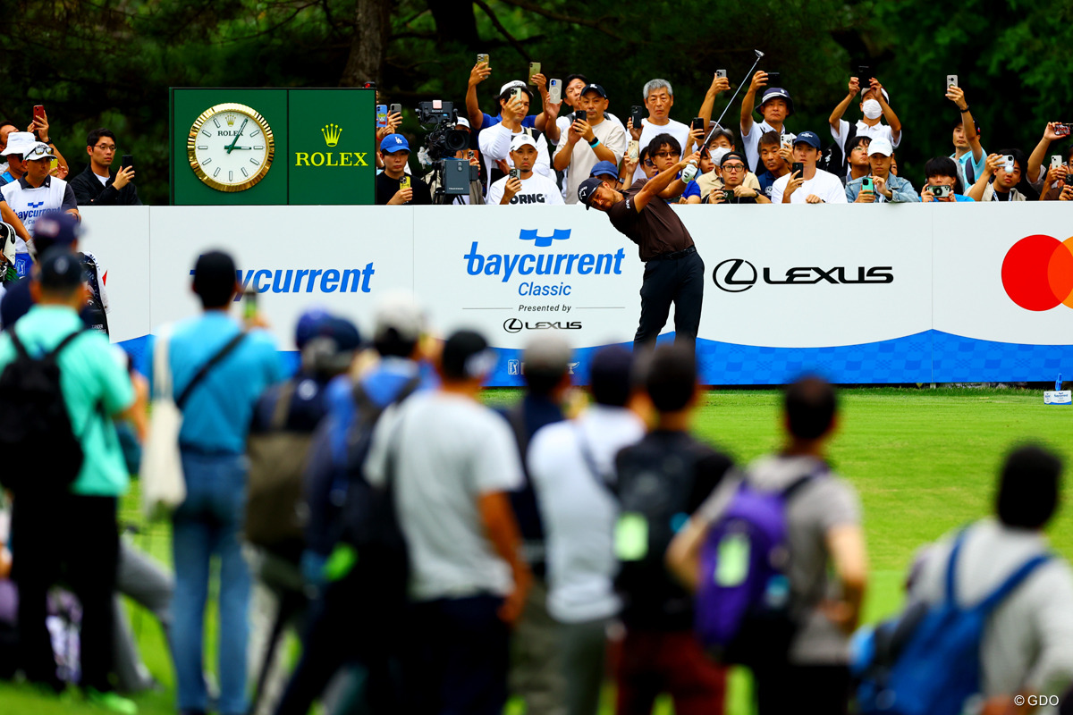 満員御礼 2025年 ベイカレントクラシック Presented by レクサス 最終日 ザンダー・シャウフェレ