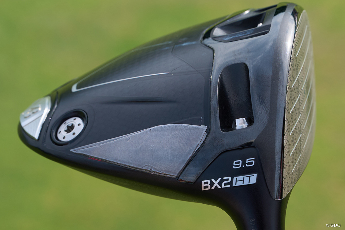 ドライバーのヒール部に2g未満の鉛が貼られる