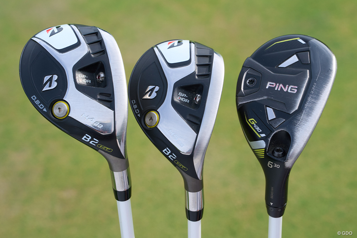 UTはブリヂストン2本、ピン1本