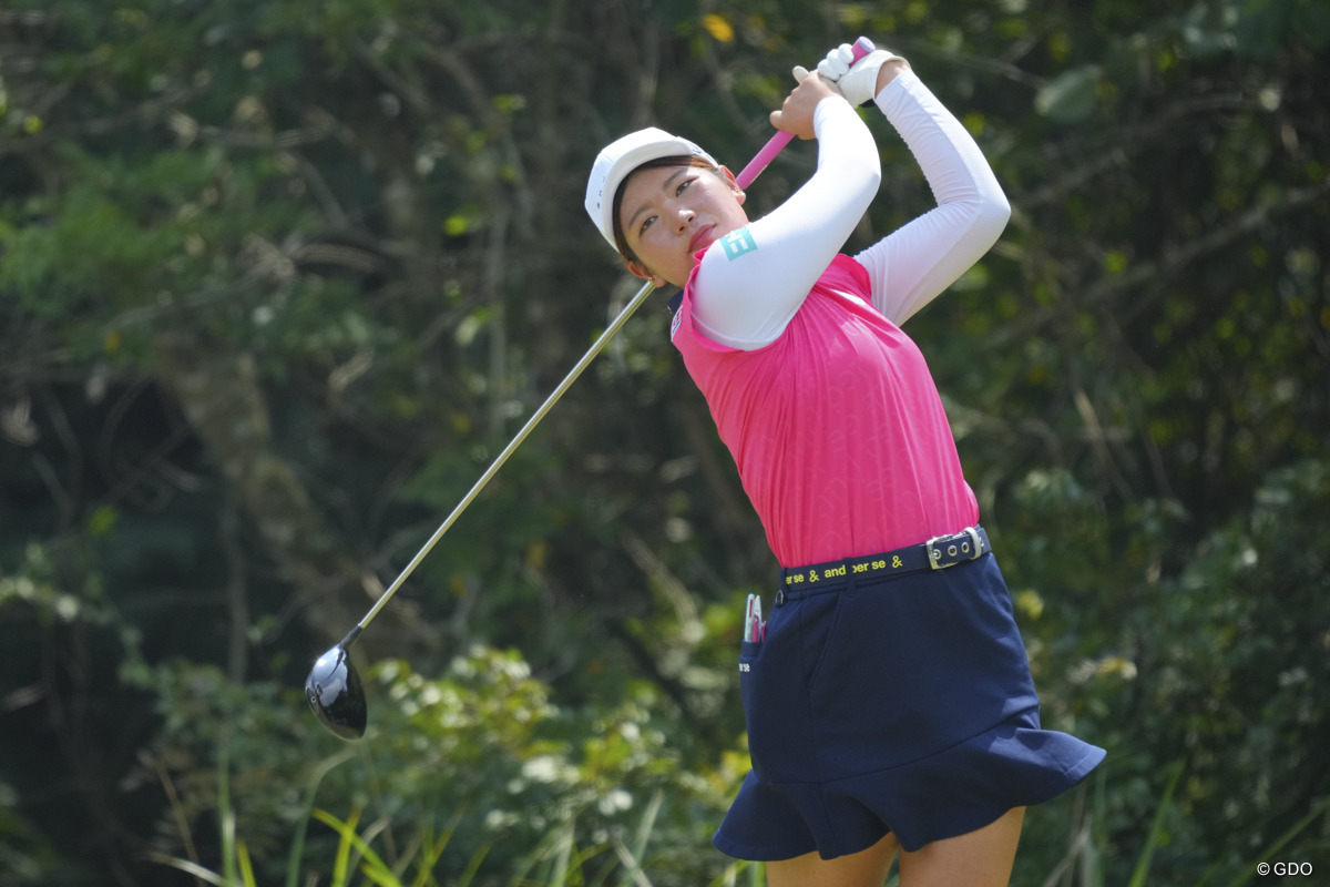 櫻井心那は「69」でスタート※写真は8月「CAT Ladies」