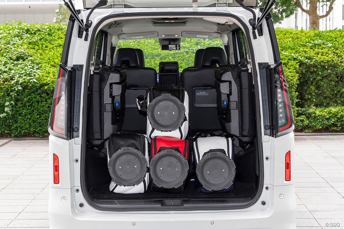 キャディバッグ積載量調査