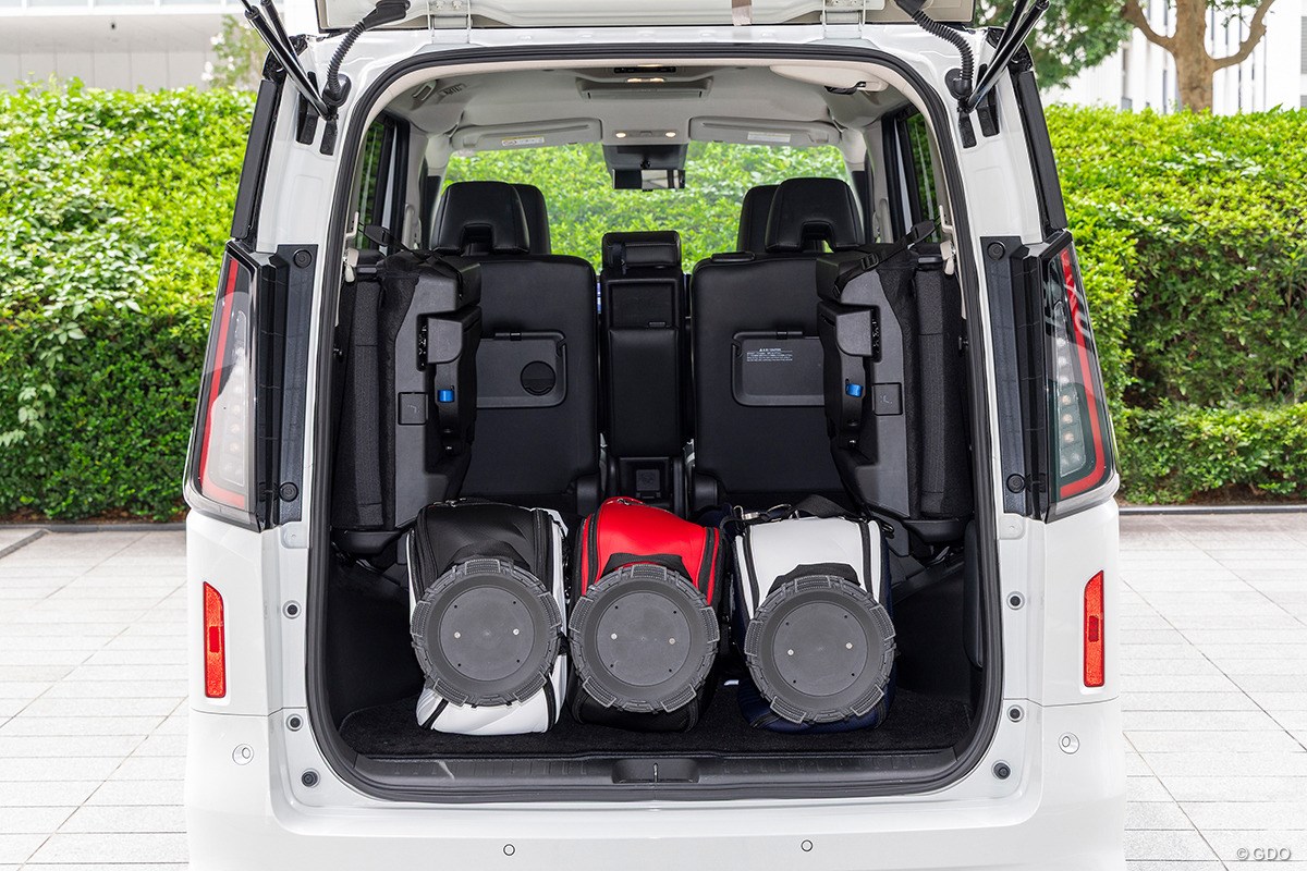 キャディバッグ積載量調査