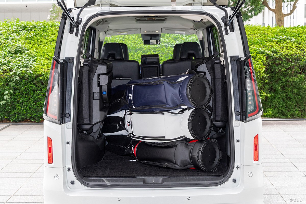 キャディバッグ積載量調査