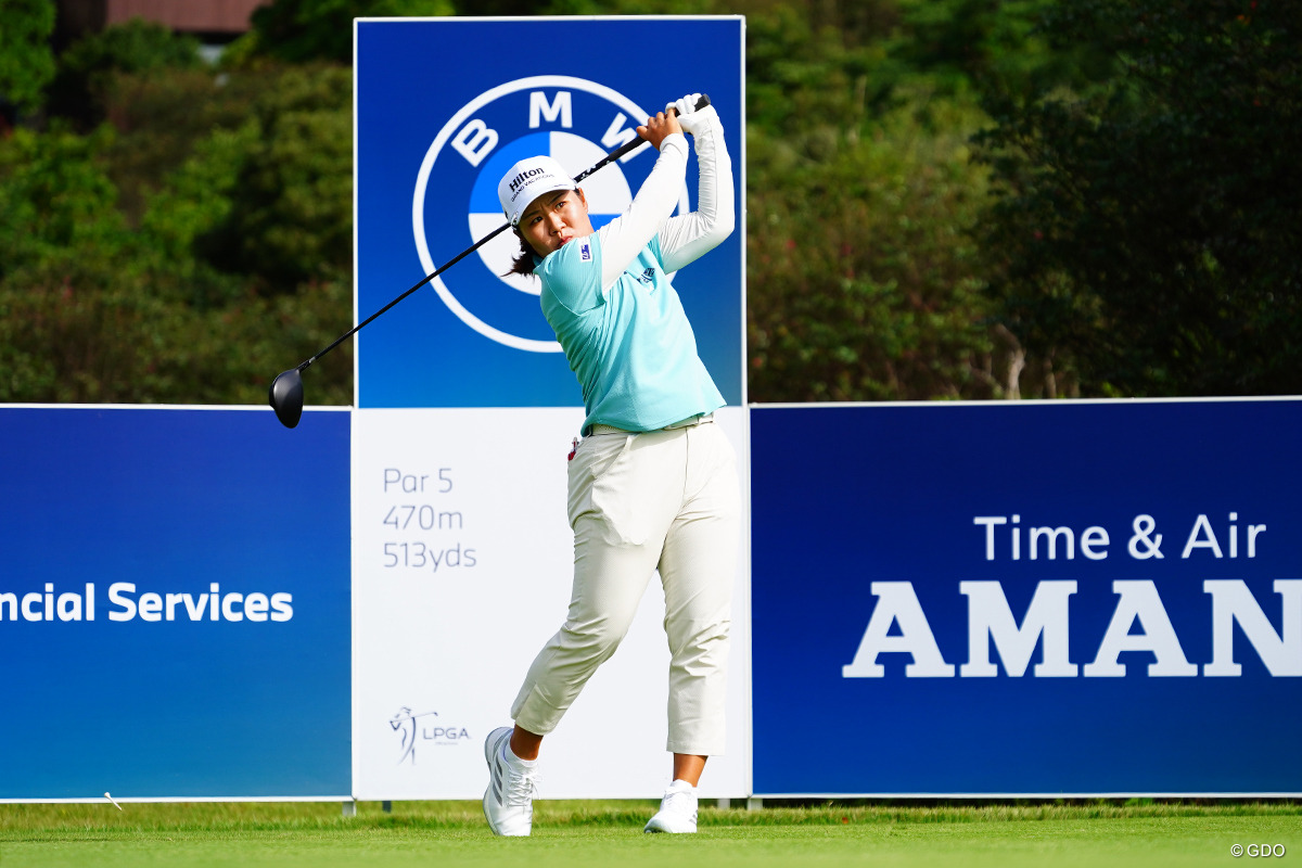 直近大会でのスイングの乱れを修正