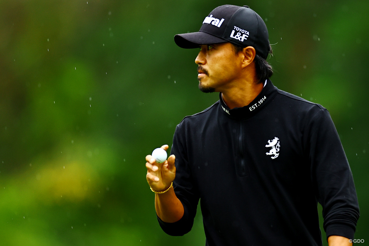 初日1アンダーをマークした2015年大会覇者・小平智