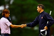 2025年 日本オープンゴルフ選手権競技 初日 平田憲聖 アダム・スコット