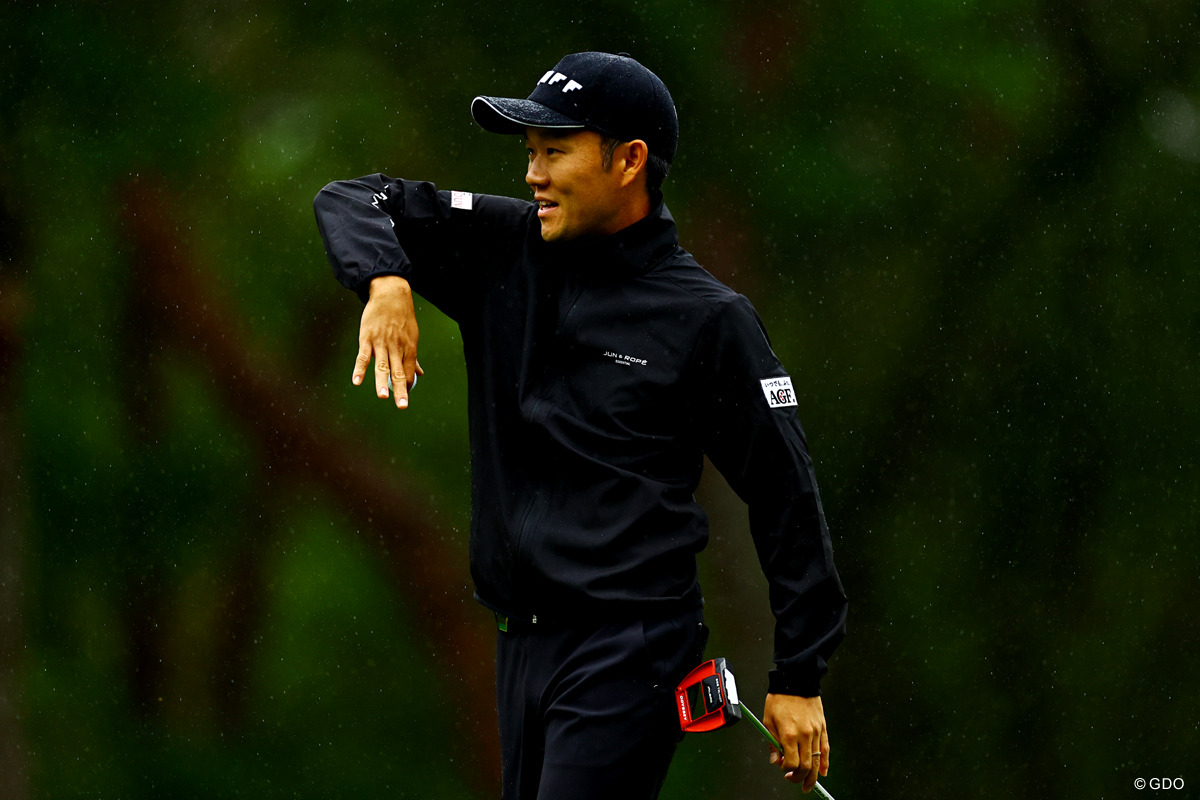 腕が折れたわけではない 2025年 日本オープンゴルフ選手権競技 初日 浅地洋佑