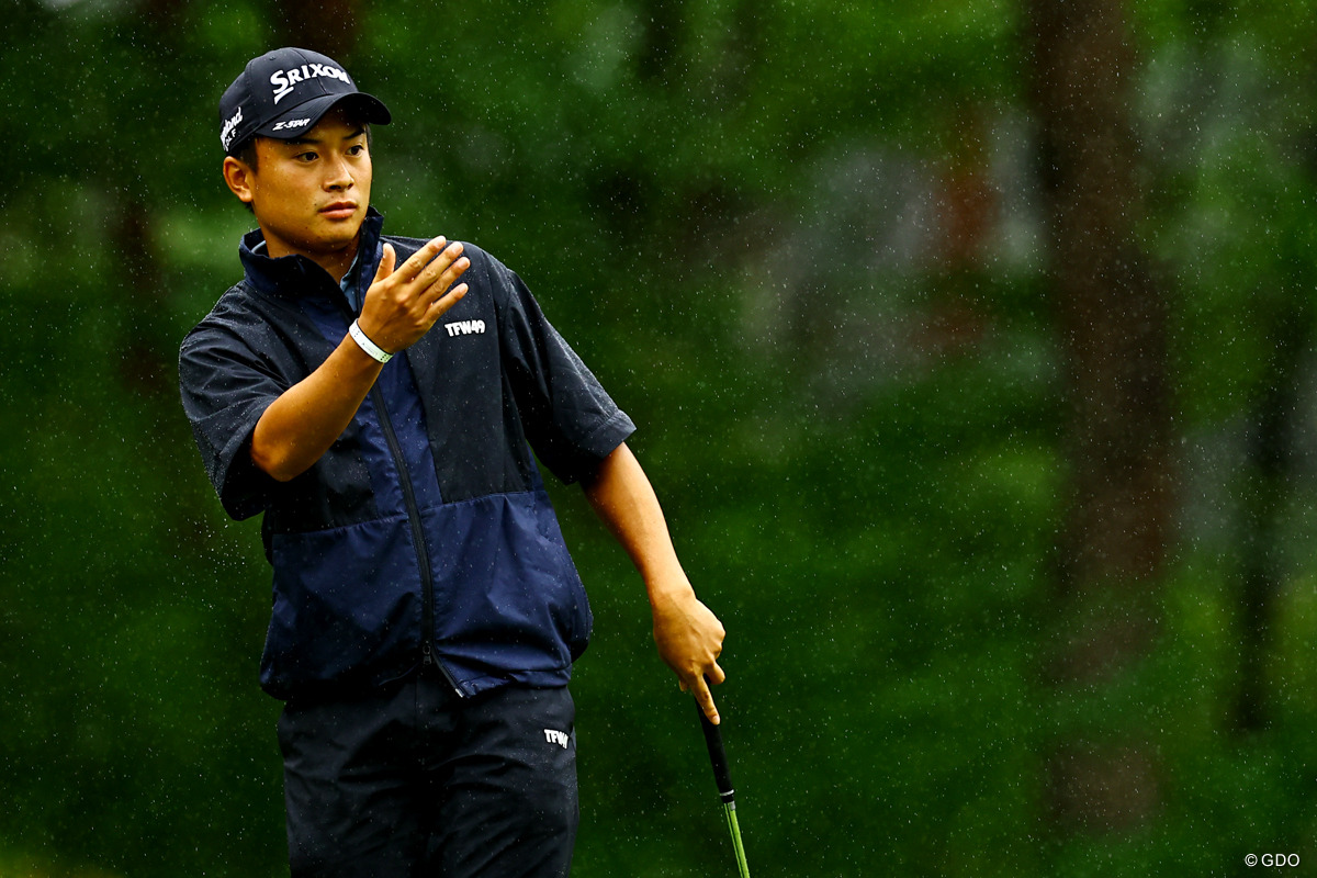 届け 2025年 日本オープンゴルフ選手権競技 初日 岡田晃平