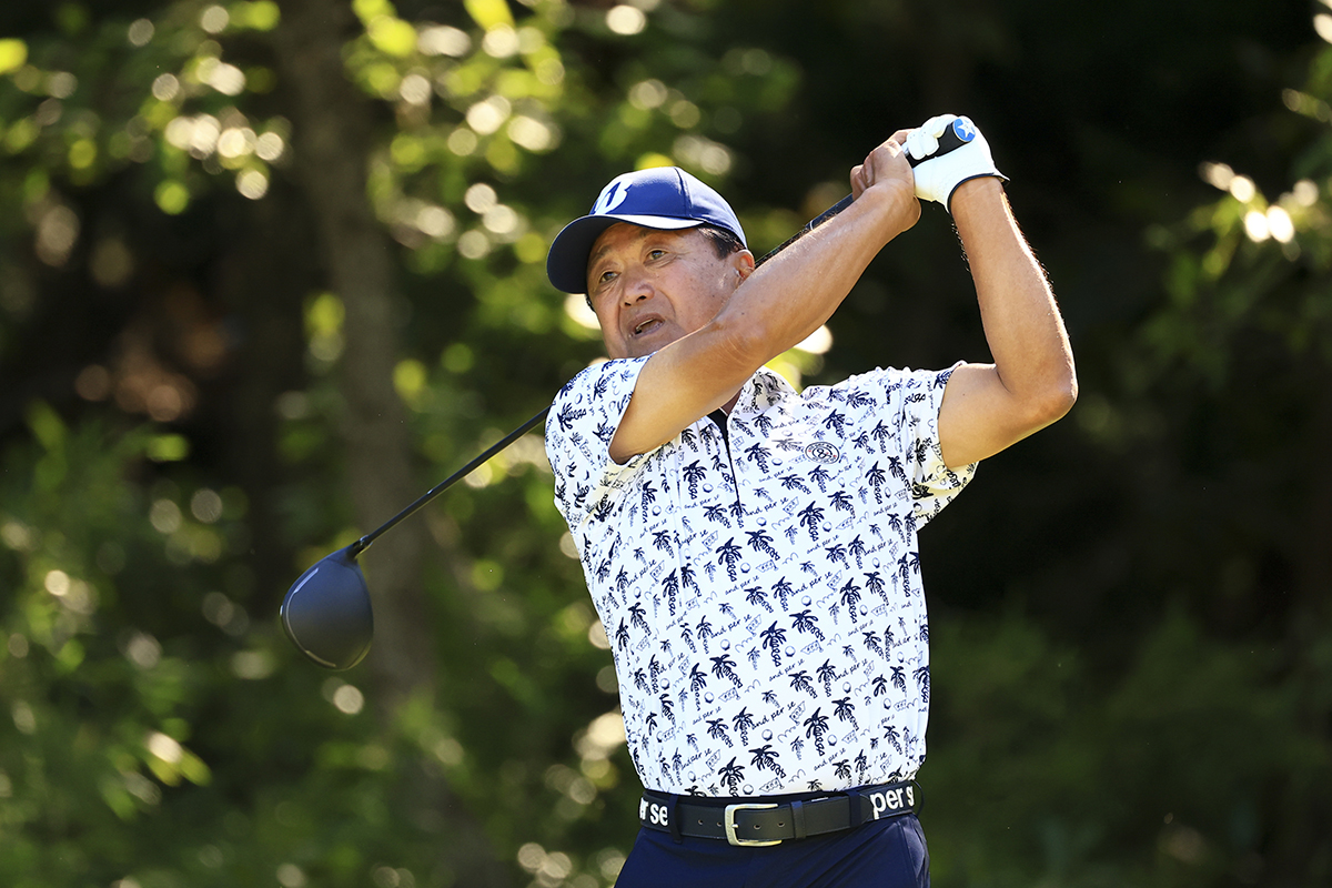 3位の倉本昌弘(提供:日本プロゴルフ協会)