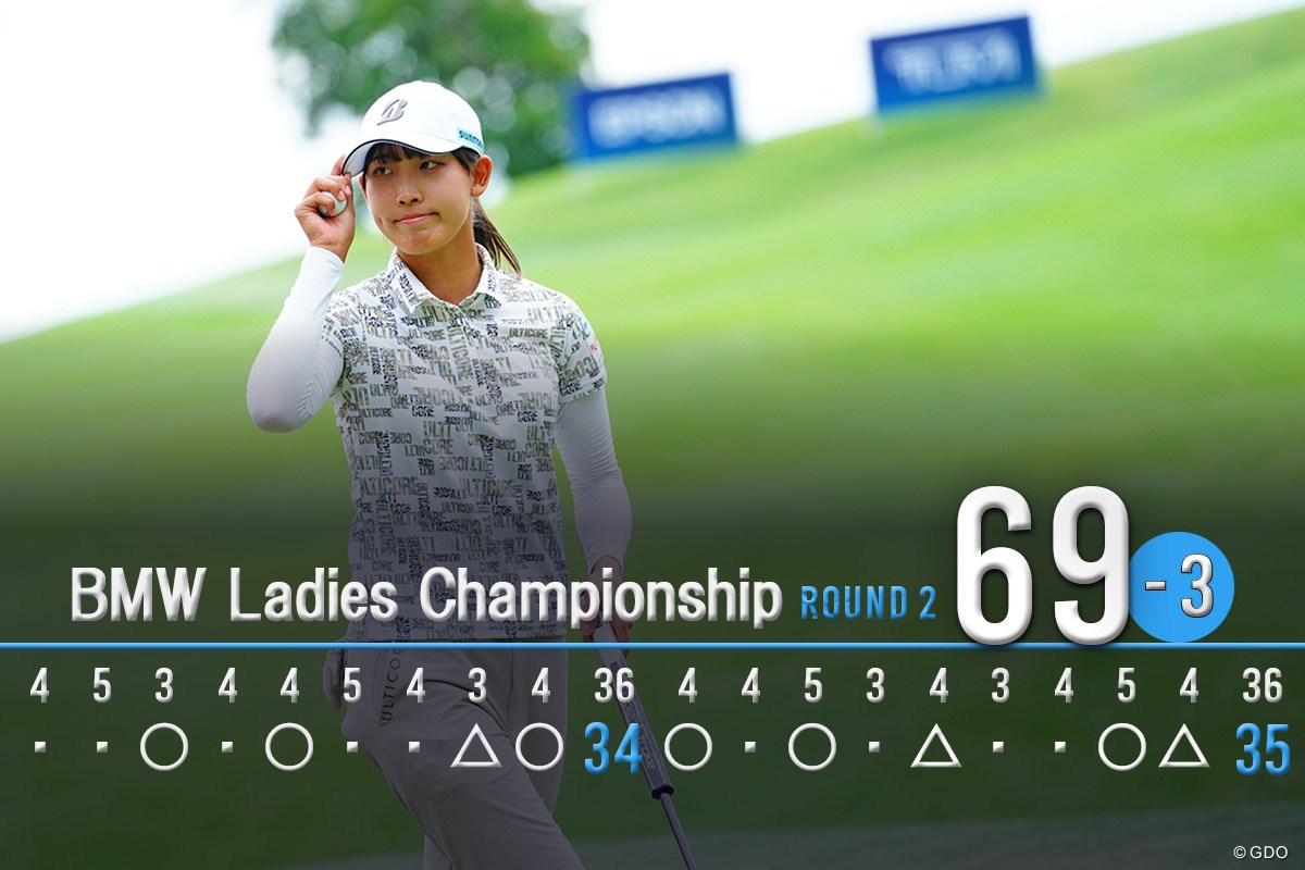 2025年 BMW女子選手権 2日目 馬場咲希