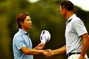 2025年 日本オープンゴルフ選手権競技 2日目 平田憲聖 アダム・スコット