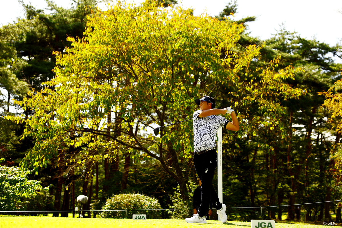 色づく日光 2025年 日本オープンゴルフ選手権競技 2日目 小鯛竜也