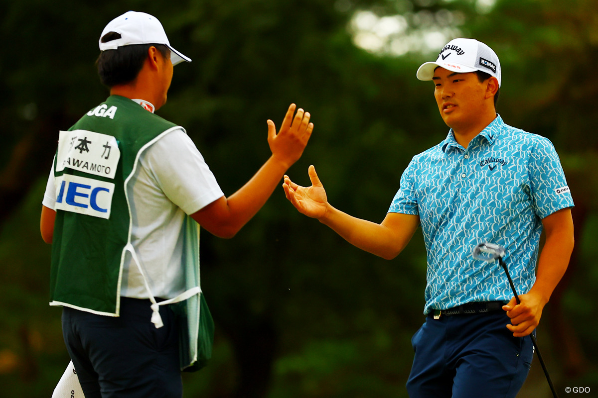 ナイスラウンドです 2025年 日本オープンゴルフ選手権競技 2日目 河本力