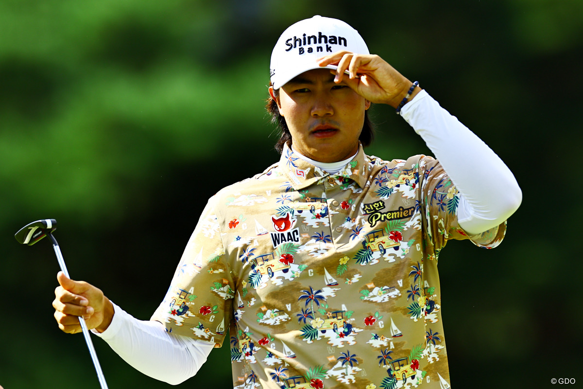 いい位置で週末へ 2025年 日本オープンゴルフ選手権競技 2日目 キム・ソンヒョン