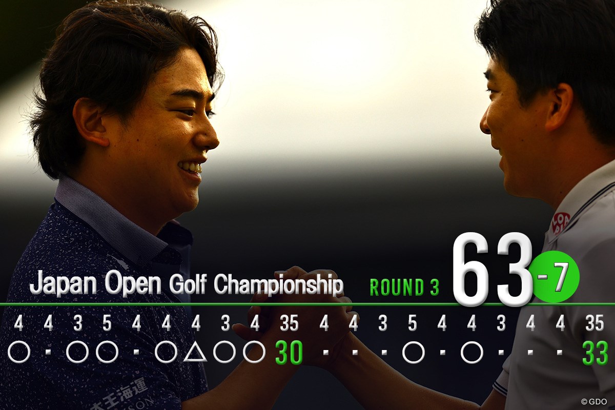 2025年 日本オープンゴルフ選手権競技 3日目 清水大成
