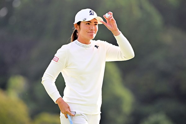 2025年 富士通レディース 2日目 渡邉彩香 首位タイで最終日へ（Atsushi Tomura/Getty Images）