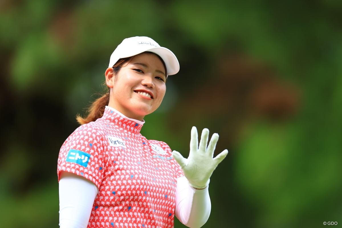 最終予選会進出を決めた櫻井心那※撮影は「サントリーレディス」