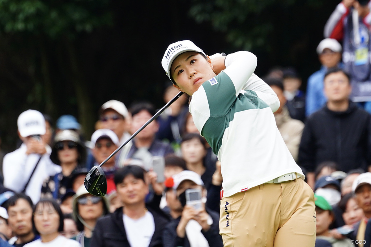 4打差逆転はならず2位で終えた畑岡奈紗