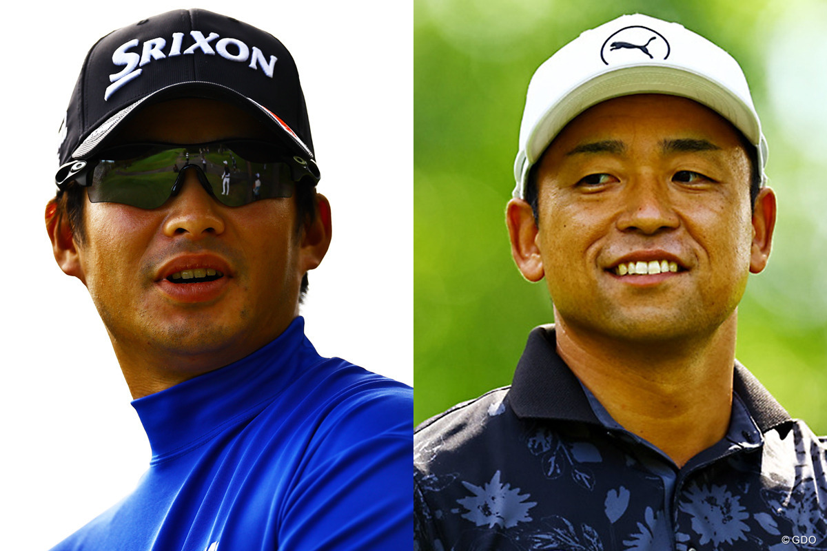 ナショナルオープンは片岡尚之（左）と原敏之のプレーオフへ