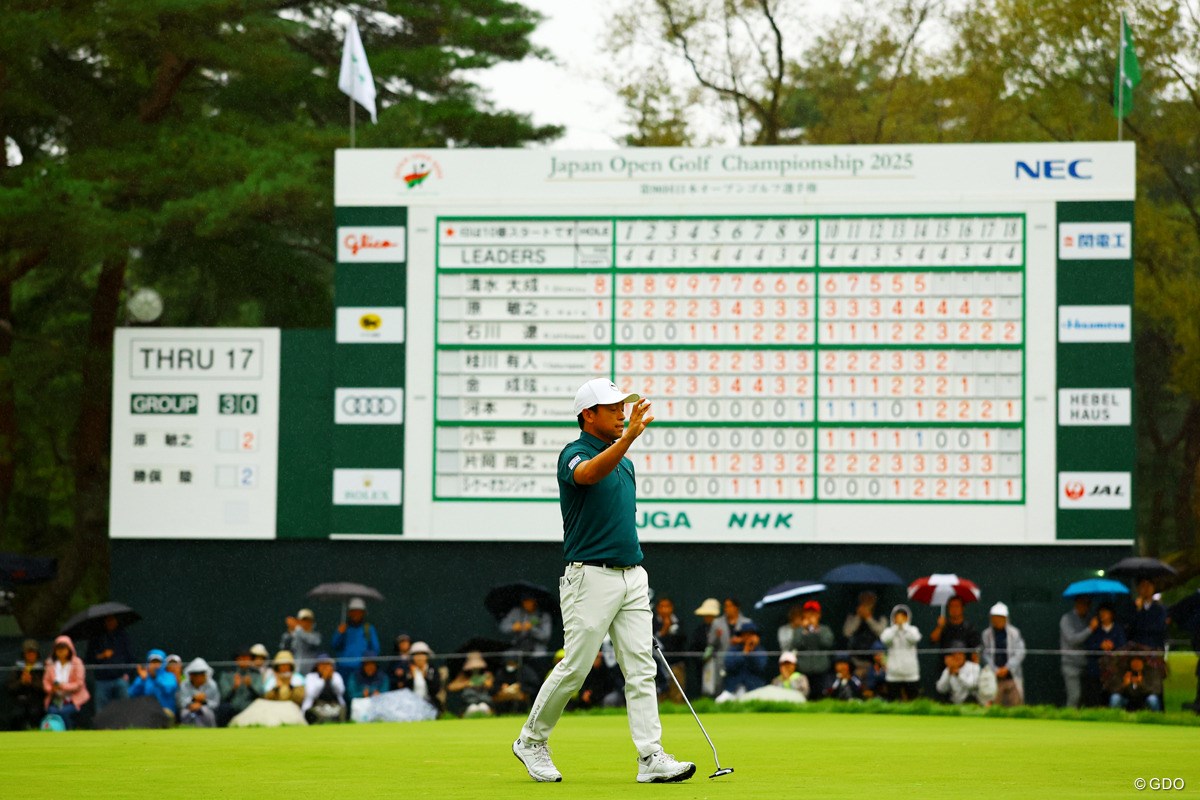 2025年 日本オープンゴルフ選手権競技 最終日 原敏之