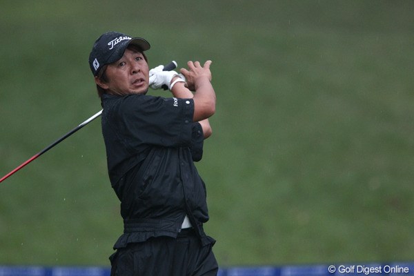 2011年 日本ゴルフツアー選手権 Citibank Cup Shishido Hills 初日 小泉洋人 最終18番で、まさかのOB・・・、トップタイ。