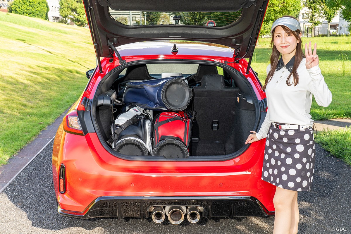 キャディバッグ積載量調査