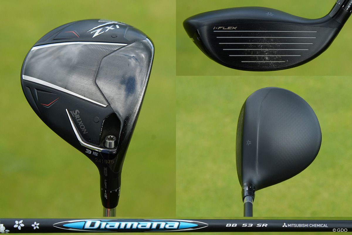 スコッティキャメロン2本をグリーンで使い分け 尾関彩美悠の14本