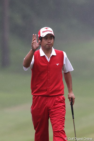 2011年 日本ゴルフツアー選手権 Citibank Cup Shishido Hills 初日 池田勇太 「終わったことを考えてもしょうがない、明日からのことを考えてやるだけ」と若大将らしいコメント。
