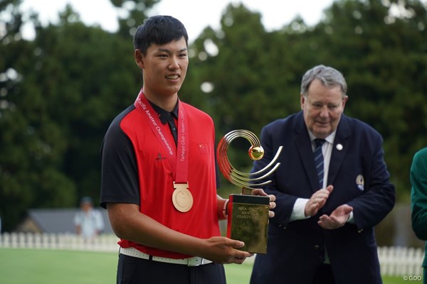 2024年 アジアパシフィックアマチュアゴルフ選手権 最終日 ウェニー・ディン 前年優勝のウェニー・ディンは大会後にプロ転向してメジャー切符を放棄した