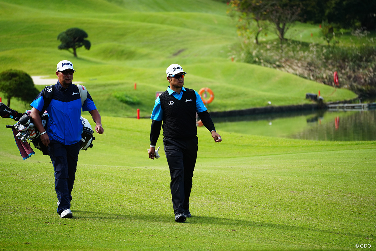 今週は田渕大賀キャディを起用