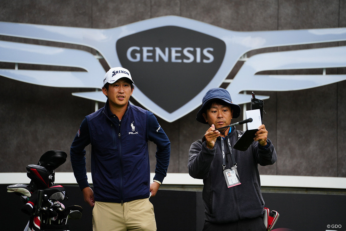 この日はプロアマ戦をプレーした 2025年 ジェネシス選手権 事前 星野陸也