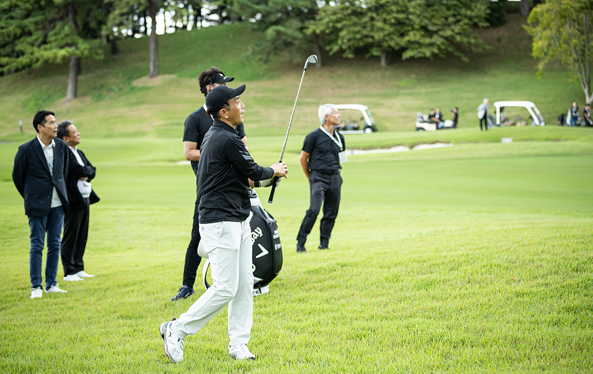 2025年 デサント特集 フェースを開いて狙うが、さすがにシャウフェレのようにはいかない？