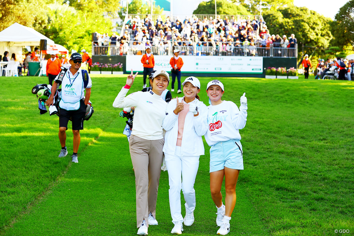 画像詳細 2025年 NOBUTA GROUP マスターズGCレディース 初日 渋野