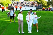 2025年 NOBUTA GROUP マスターズGCレディース 初日 大里桃子 渋野日向子 河本結