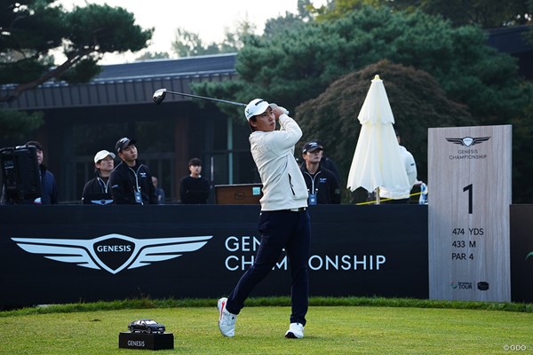 5アンダー「66」で上位浮上の桂川有人