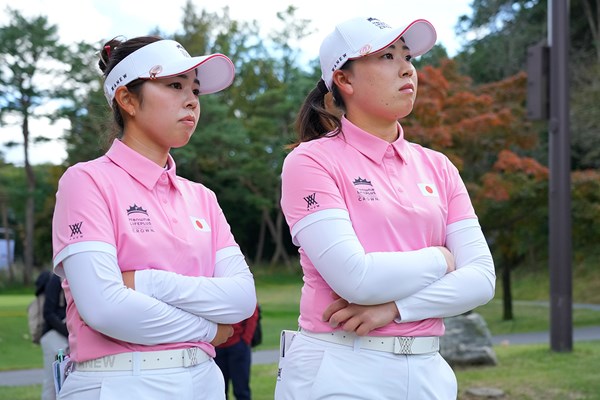 日本に初勝利をもたらした山下美夢有&竹田麗央（Yoshimasa Nakano/Getty Images）