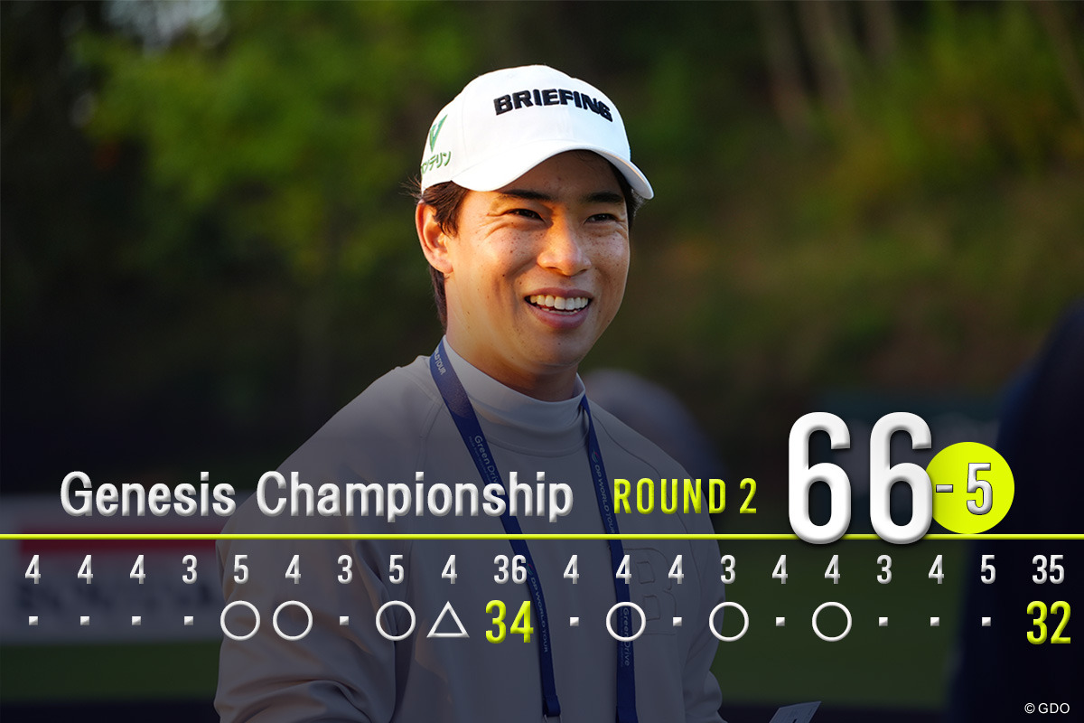 順調にスコアを伸ばして上位へ