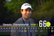 2025年 ジェネシス選手権 2日目 桂川有人