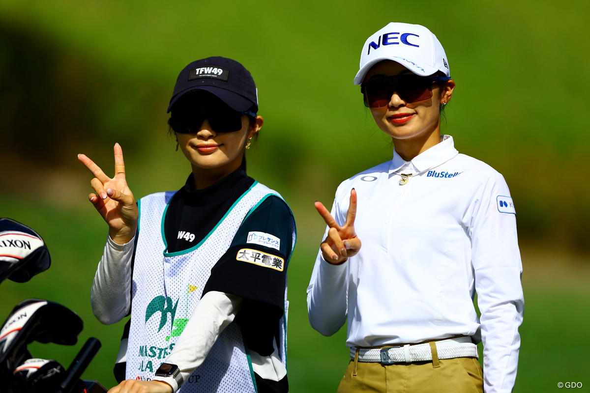 自宅通勤姉妹 2025年 NOBUTA GROUP マスターズGCレディース 2日目 安田祐香