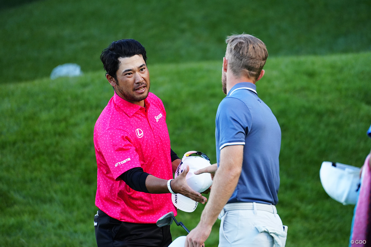 ショットに復調の兆しが見えた