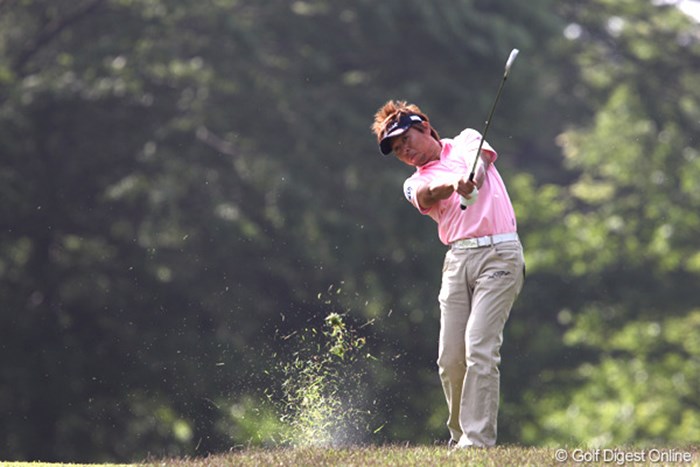 小泉洋人は4バーディ、5ボギーの「72」。終盤の後退が痛い 2011年 日本ゴルフツアー選手権 Citibank Cup Shishido Hills 2日目 小泉洋人