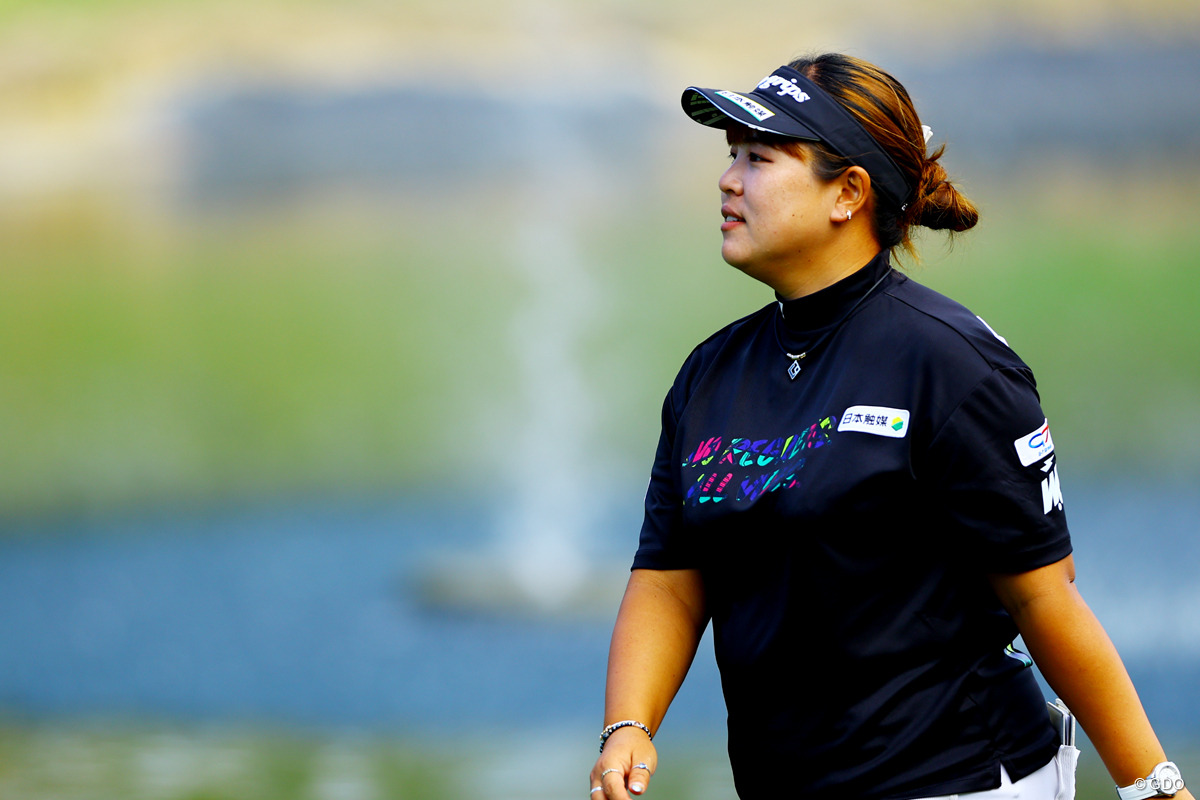 天才肌 2025年 NOBUTA GROUP マスターズGCレディース 2日目 ささきしょうこ