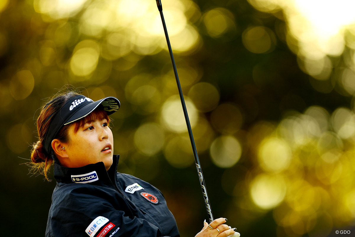 朝は肌寒い 2025年 NOBUTA GROUP マスターズGCレディース 2日目 ささきしょうこ