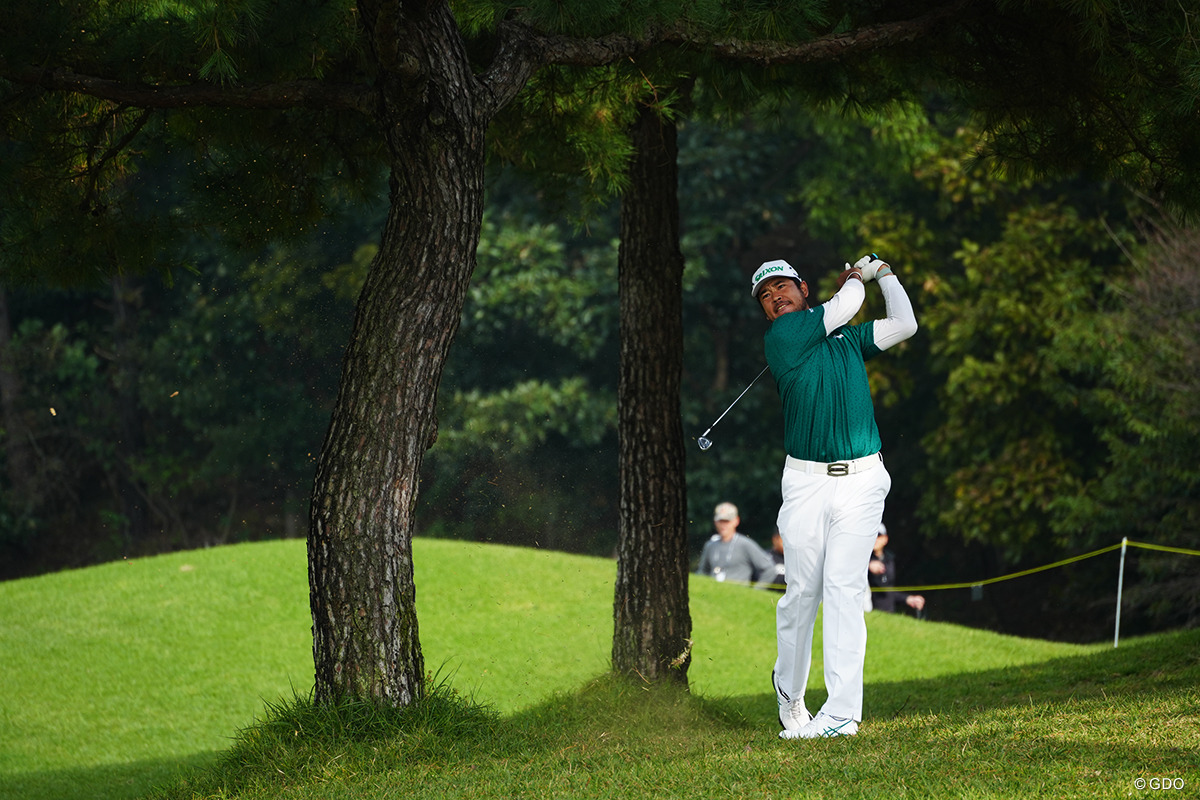 首位に3打差で最終日に入る松山英樹
