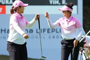 2025年 ハンファ・ライフプラス インターナショナルクラウン 3日目 山下美夢有 西郷真央