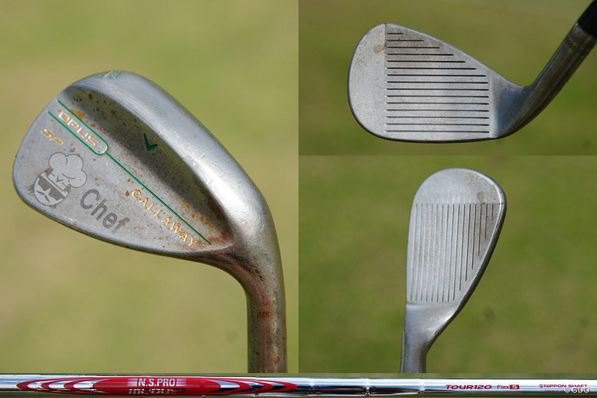 ウェッジ50度にはキャラクターの刻印