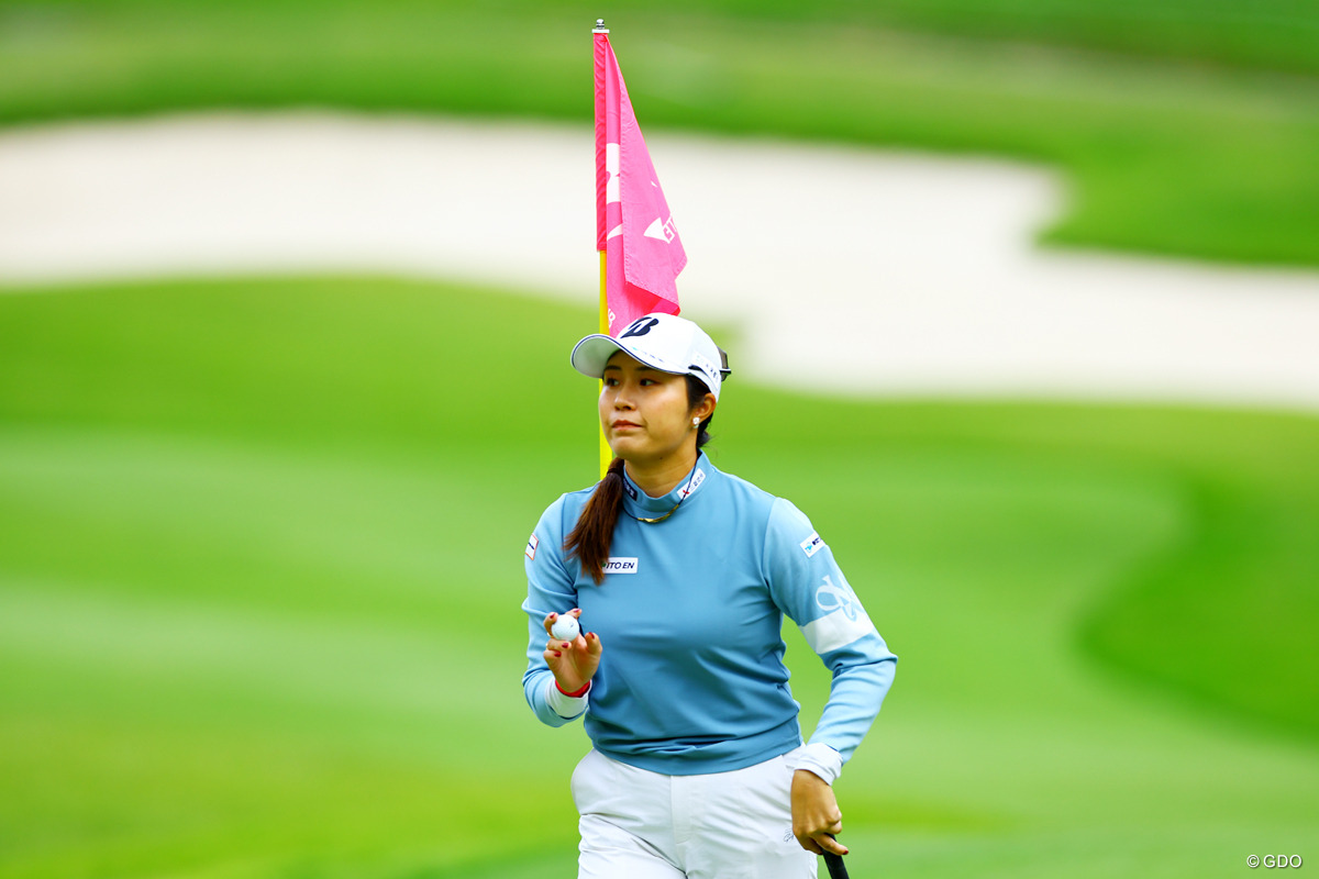 パッティングも好調