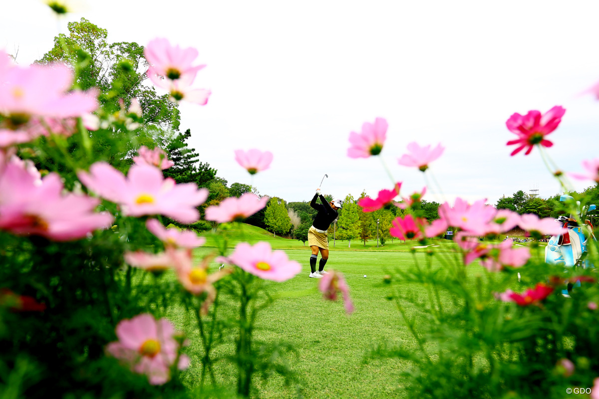 好スコアも練習場へ