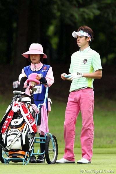 2011年 日本ゴルフツアー選手権 Citibank Cup Shishido Hills 2日目 諸藤将次 飛ばし屋で有名です。