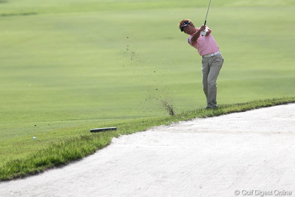 2011年 日本ゴルフツアー選手権 Citibank Cup Shishido Hills 2日目 小泉洋人 3試合ぶりの予選通過で5位タイ。